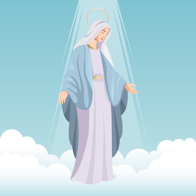 聖母被昇天図