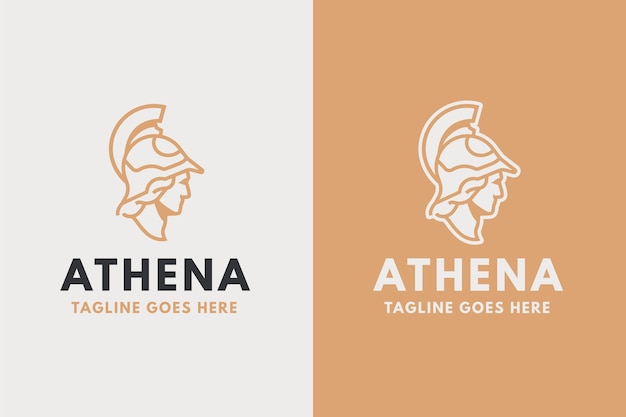 アテナのキャラクターロゴデザイン