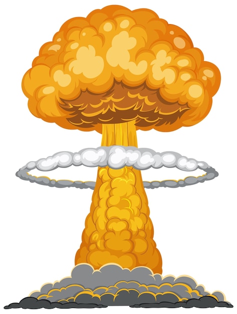 Atomic bomb mushroom cloud