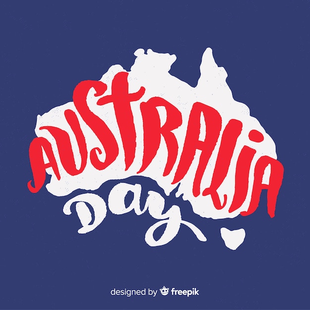 Free vector australia day background