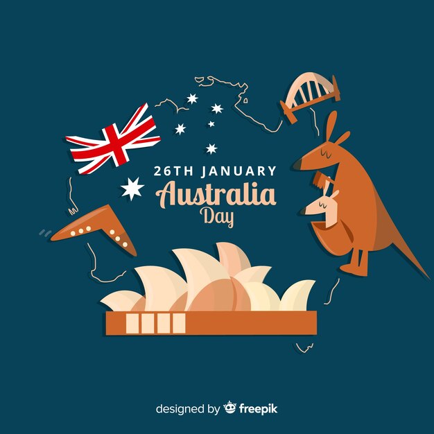 Australia day background