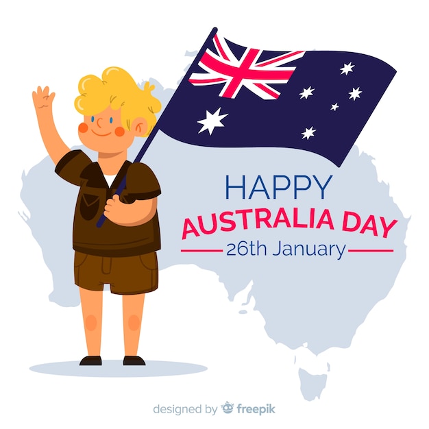 Free vector australia day