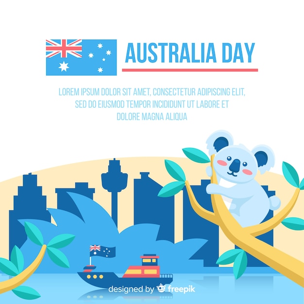 Free vector australia day