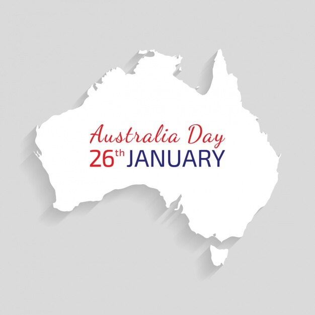 Australia's day background design