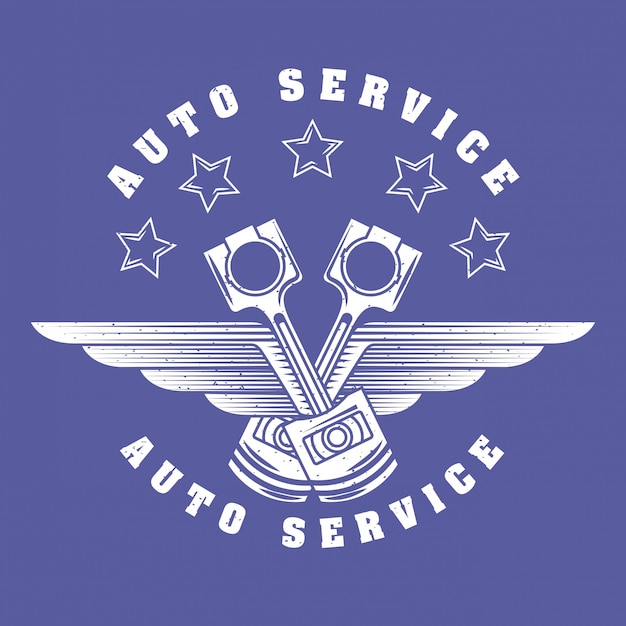 自動車修理サービスのロゴ