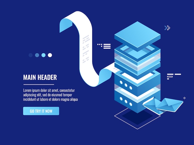 Automated trading concept illustration