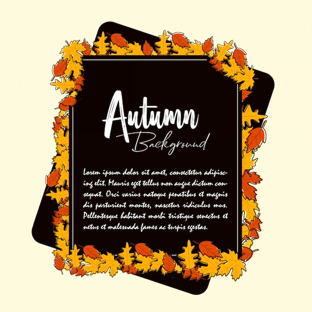 Autumn background