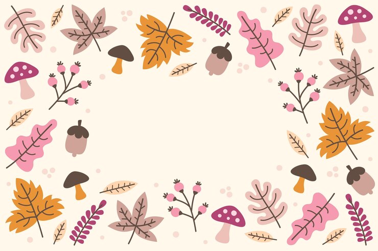 Free Vector autumn background