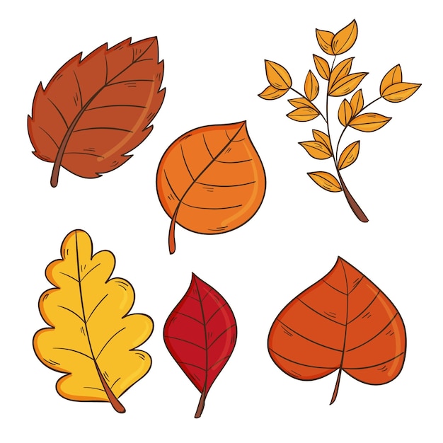 Autumn leaves pack