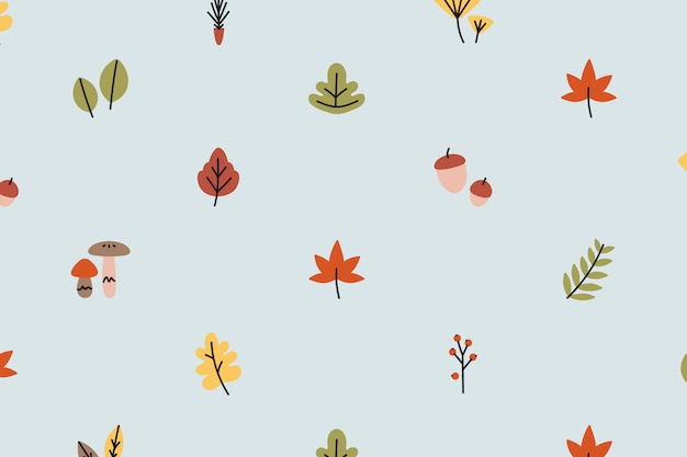 Autumn patterned background