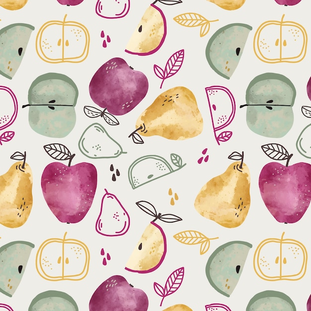 Free vector aw colours pattern illustration