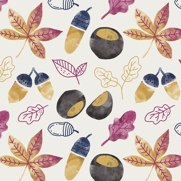 Aw colours pattern illustration