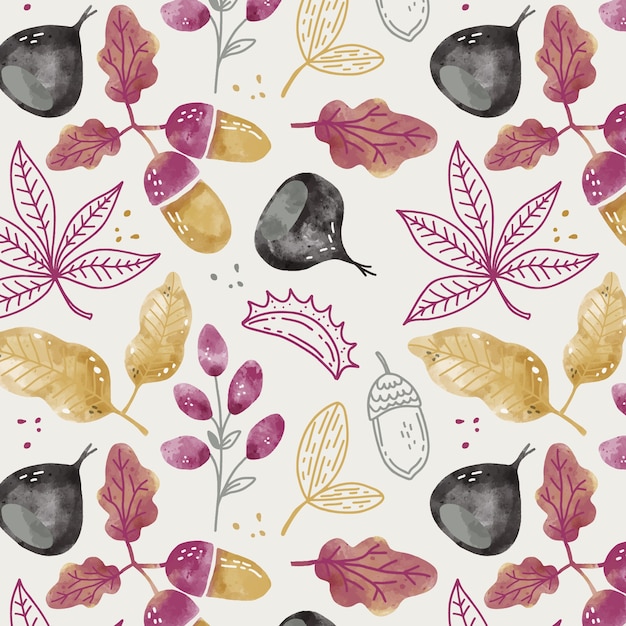 Aw colours pattern illustration