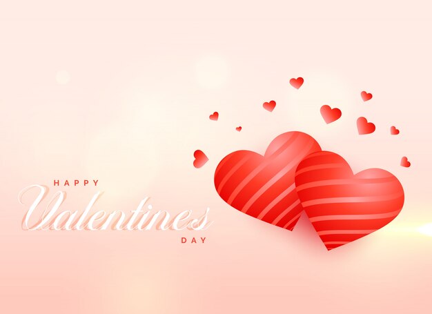 Удивительный фон сердец любви для дня Святого Валентина