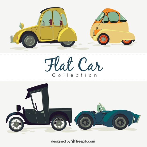 Awesome pack of vintage cars