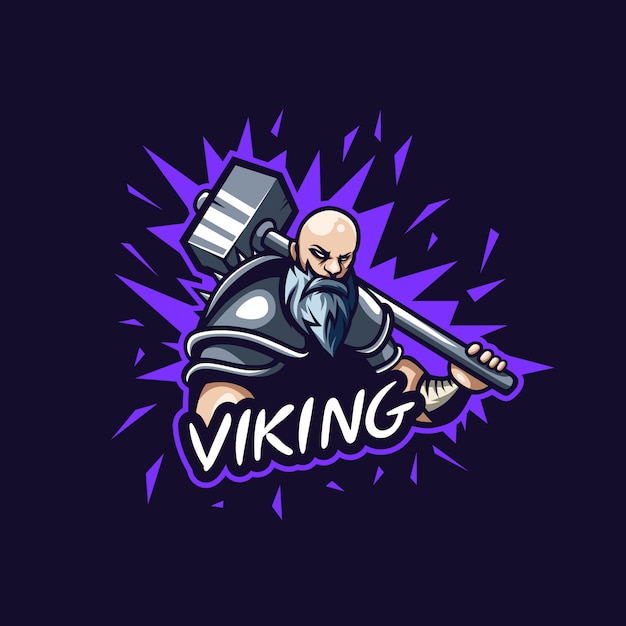 Download Free Angry Viking Sport Esport Logo Design Template With Armor Helmet Use our free logo maker to create a logo and build your brand. Put your logo on business cards, promotional products, or your website for brand visibility.