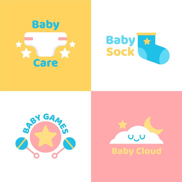 Baby logo collection