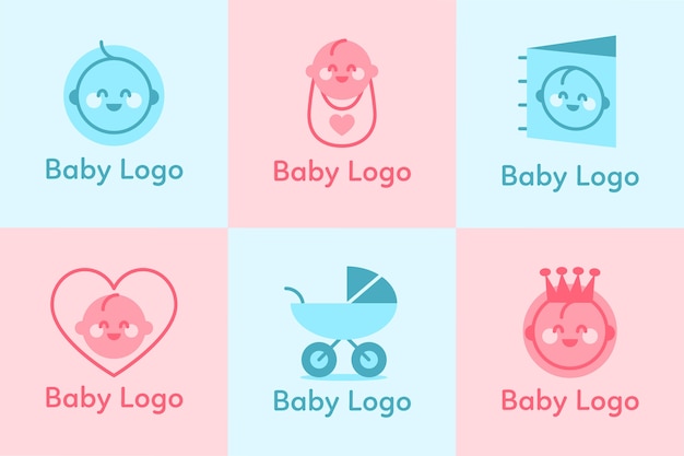 Baby logo collection