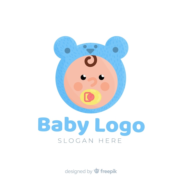 Baby logo template