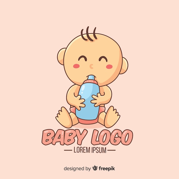 Free vector baby logo