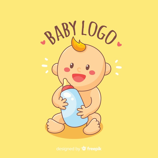 Free vector baby logo