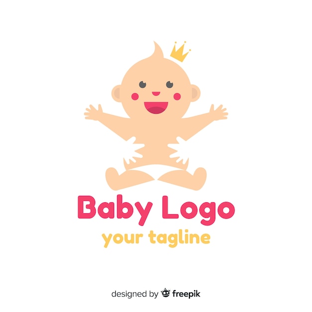 Free vector baby logo