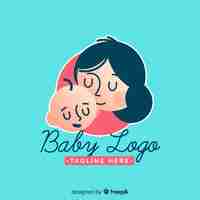 Free vector baby logo