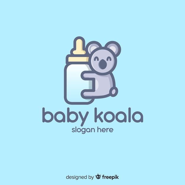 Free vector baby logo