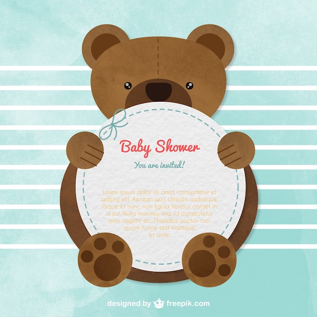 Download Free Baby Shower Card With A Teddy Bear Svg Dxf Eps Png Free Valentine S Day Svg Files For Your Cricut Or Silhouette