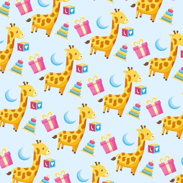 Baby shower pattern