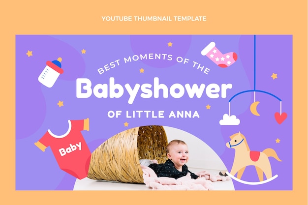 Babyshower youtube thumbnail