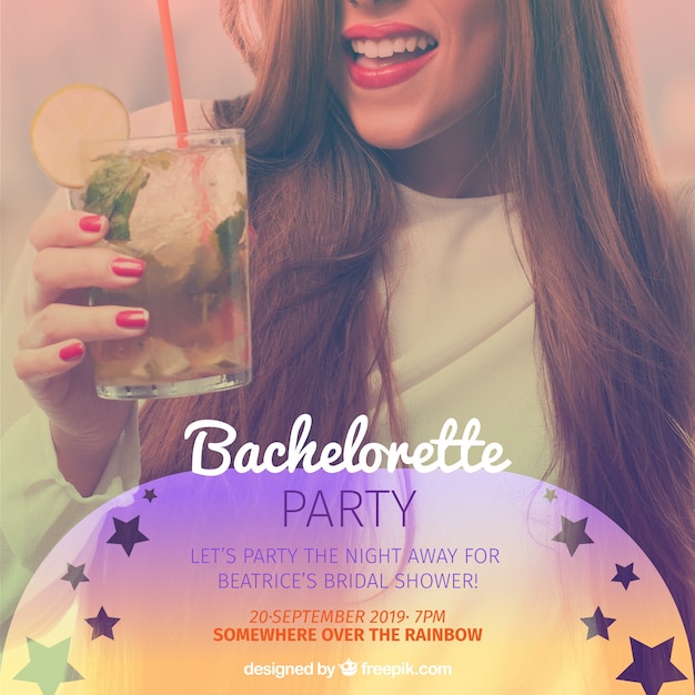 Bachelorette party background