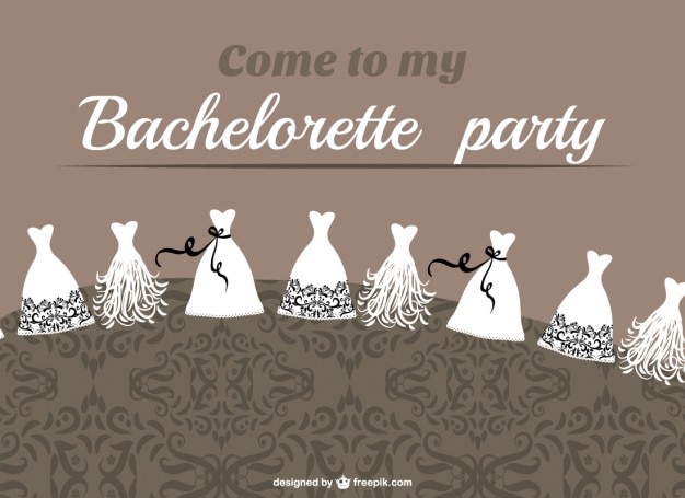 Bachelorette Party Vector Free Download – Free Vector Illustration