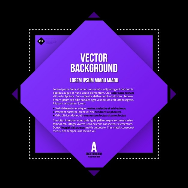 Free vector back and purple background template