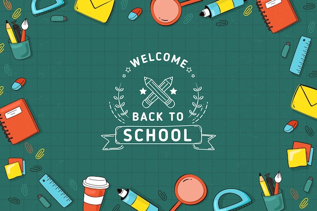 Back to school background