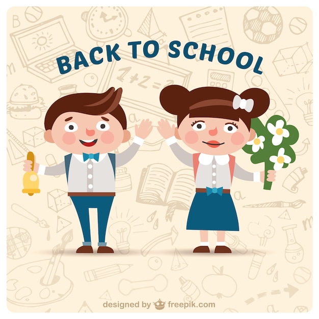 Back to school illustration