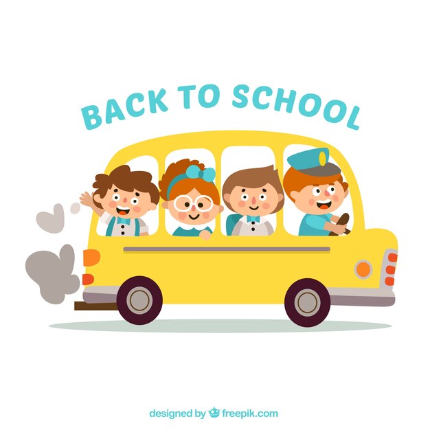 Back to school illustration