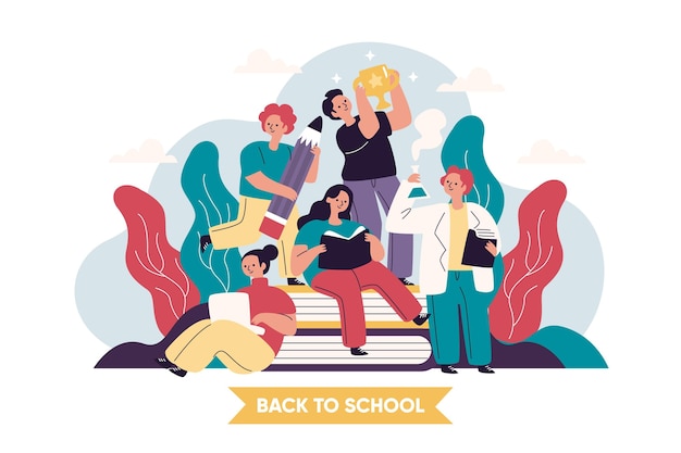 Back to school landing page