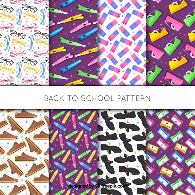 학교 패턴 컬렉션으로 돌아 가기
