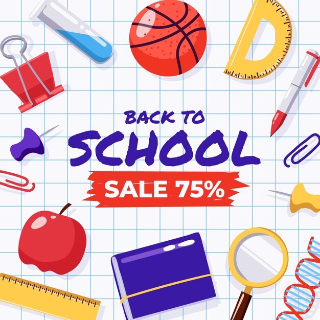 Back to school sale