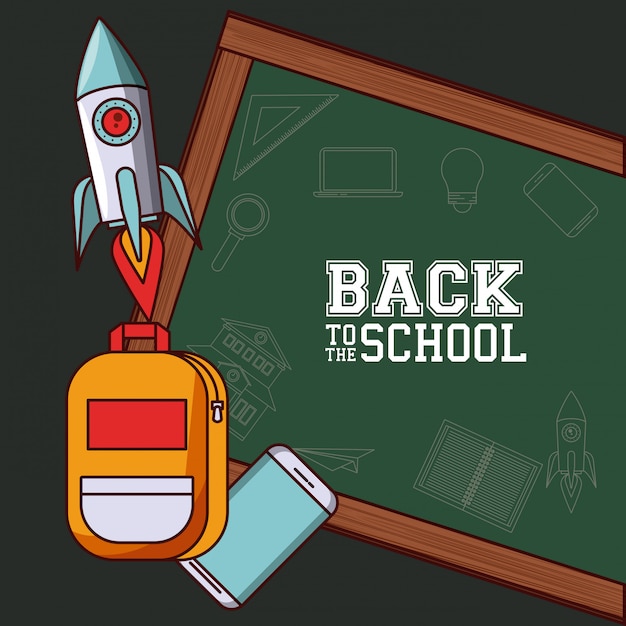 Free vector back to school