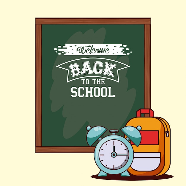 Free vector back to school