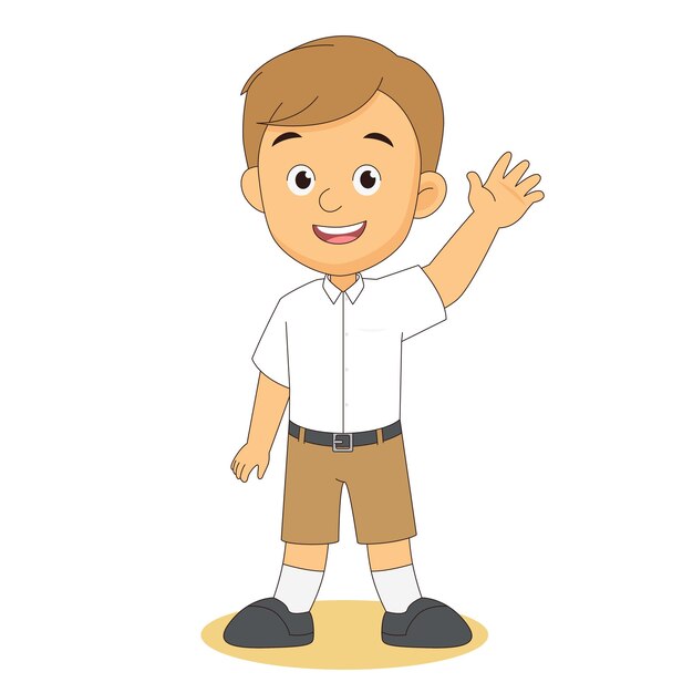 学校に戻っイラストに 無料のベクター