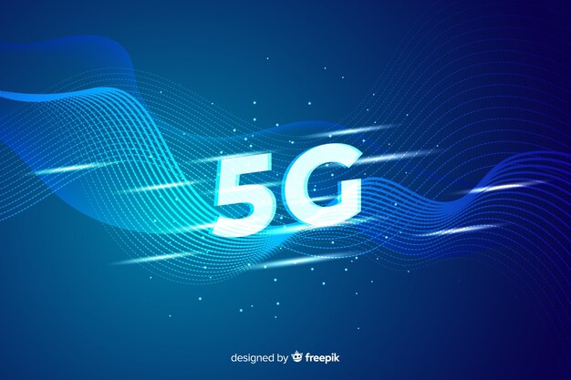 배경 5g 개념