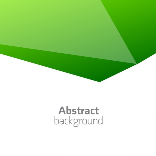 Free vector background of abstract green shape