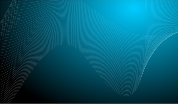 Бесплатное векторное изображение Шаблон градиента цифрового дизайна абстрактной линии фона
