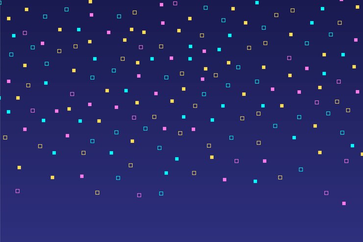 Free Vector background abstract pixel rain