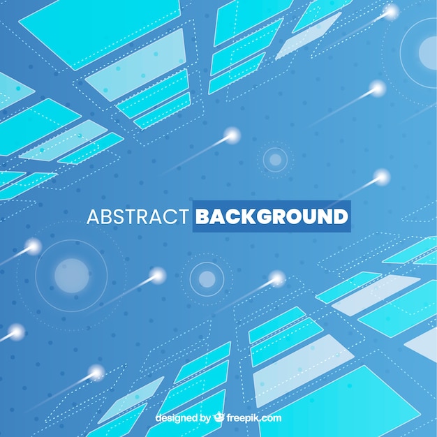 Free vector background in abstract style