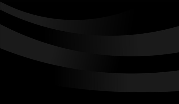 Бесплатное векторное изображение Фон черный роскошный минималистский дизайн в стиле градиента