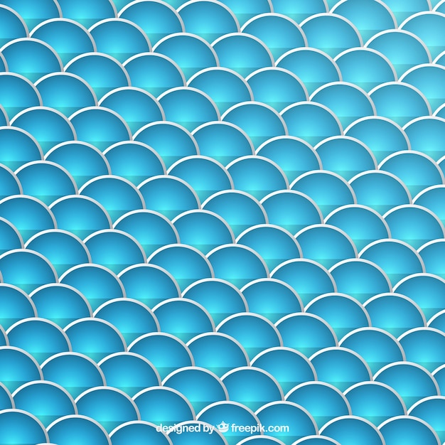 Background of blue geometric shapes